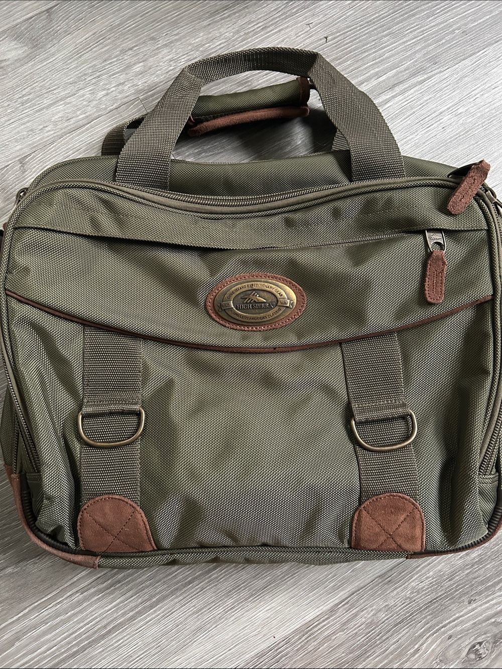 NWOT Vintage High Sierra Travel and Laptop Bag